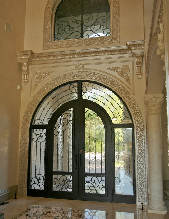 Ornate arched entrance